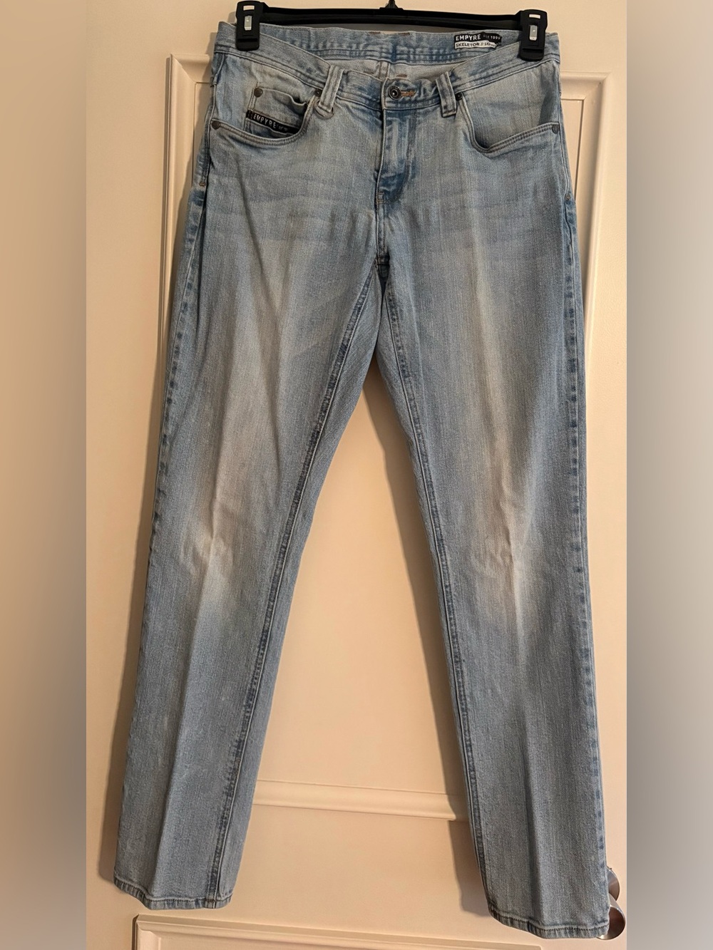 Empyre Skeletor Men’s Light Wash Skinny Leg Jeans